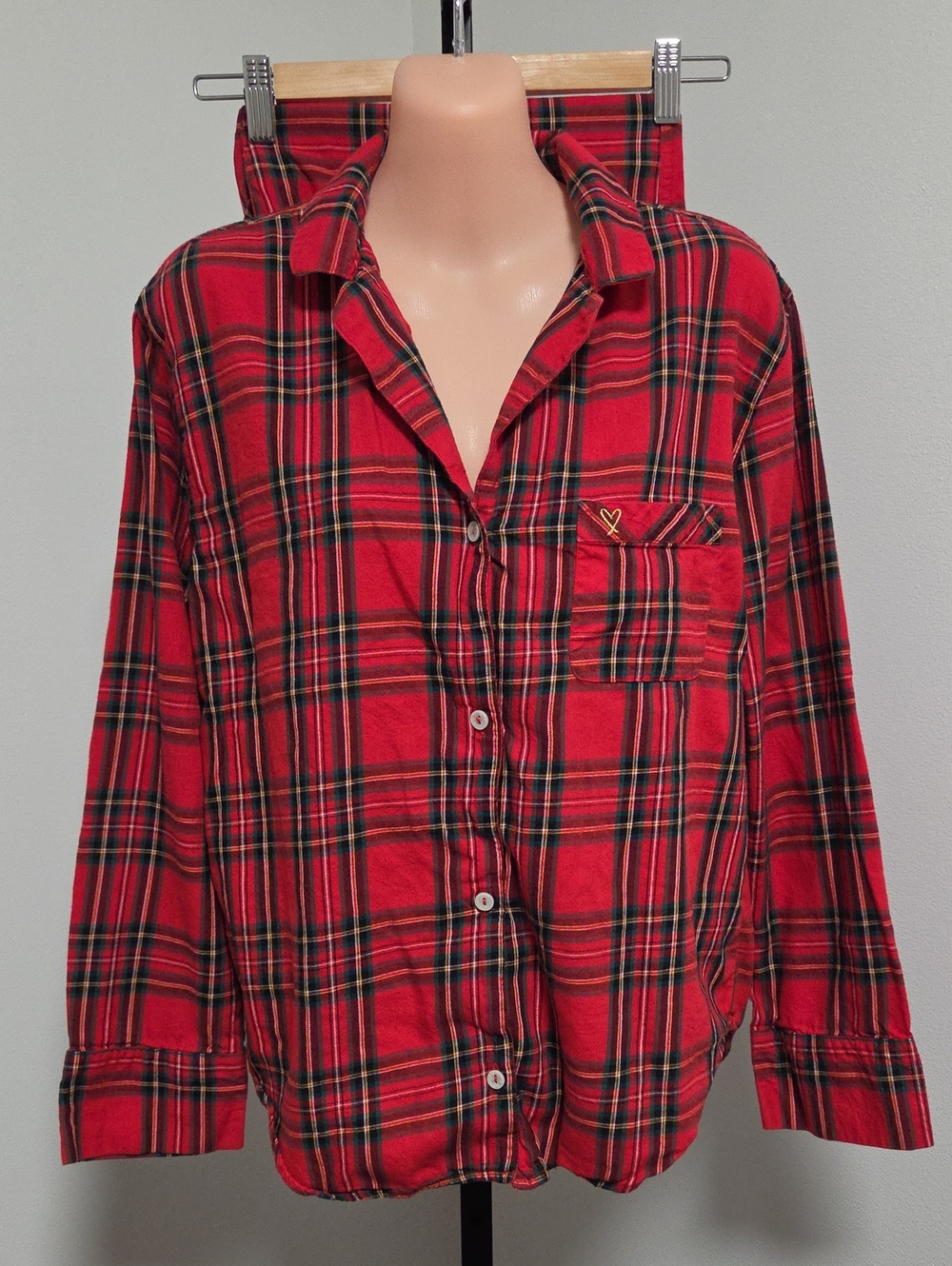 Victoria's Secret "THE DREAMER" Flannel Pajama Set